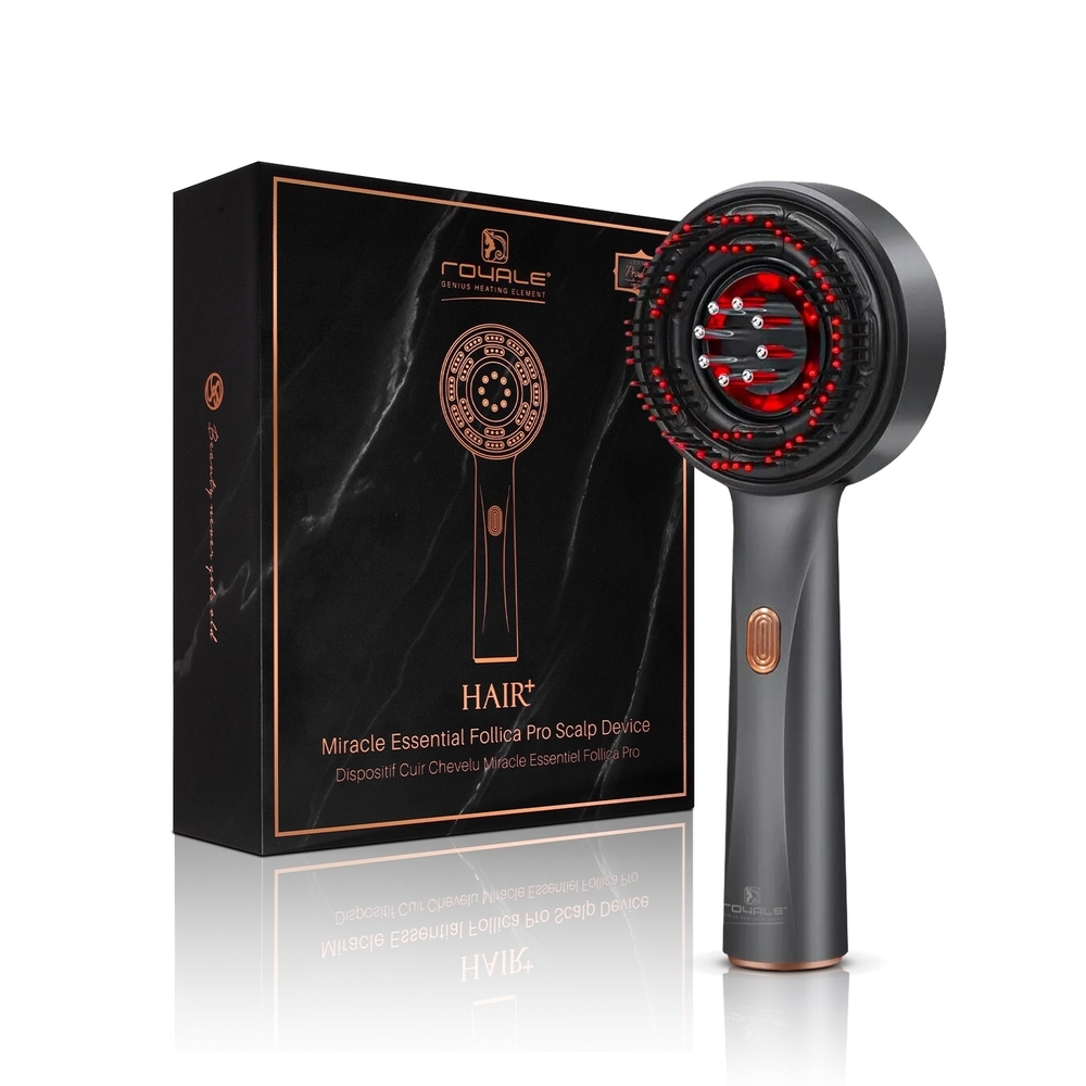 Royale USA Hair+ Miracle Essential Follica Pro Infrared Scalp Massage Device